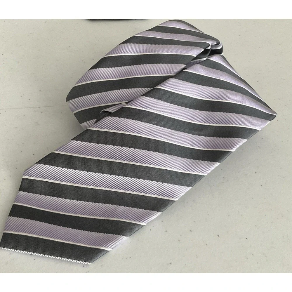 Hugo Boss Tie classic silk Retro luxury Neckwear Italy